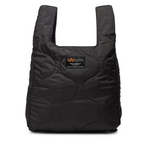Torba Alpha Industries. Czarne torby podróżne i sportowe Alpha Industries, bez wzorów. Za 199,99 zł.