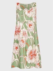 Cyberjammies Koszula nocna Sage 9586 Zielony Regular Fit. Zielone koszule nocne Cyberjammies, bez wzorów, z bawełny, bez ramiączek. Za 179,99 zł.