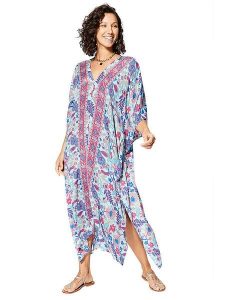 Ipanima Sukienka w kolorze błękitno-jasnoróżowym rozmiar: 34-40. Niebieskie sukienki Ipanima, bez wzorów, bez kołnierzyka, bez ramiączek, maxi. Za 65,99 zł.