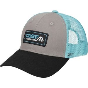 Czapka z daszkiem Mikado Cage Trucker UB027-CG. Szare czapki MIKADO, bez wzorów. Za 64,99 zł.