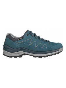 LOWA Skórzane buty trekkingowe "Toro Pro GTX" w kolorze morskim rozmiar: 39. Niebieskie buty trekkingowe Lowa, z gore-texu, bez zapięcia. Za 444,41 zł.