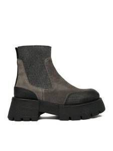 G-Star Raw Sztyblety CEO-WI16-525-05 Szary. Szare botki G-Star Raw, bez wzorów, ze skóry, bez obcasa, na płaskiej podeszwie, bez zapięcia. Za 439,99 zł.