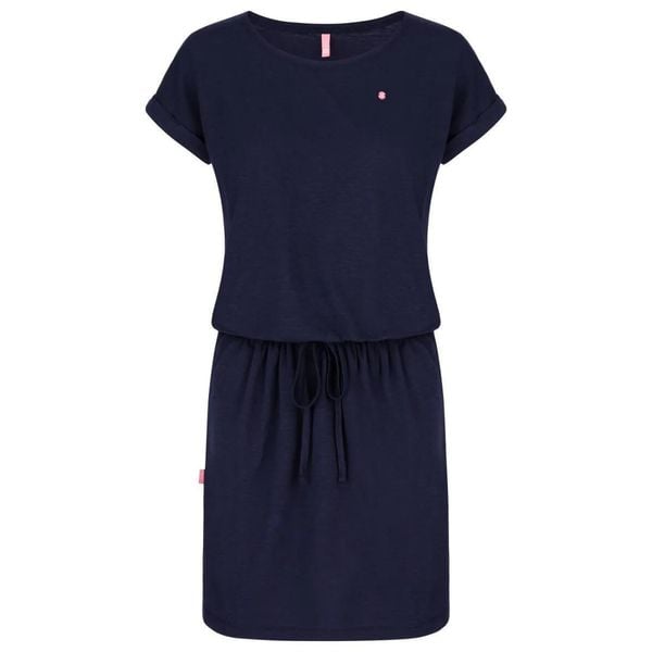 Sukienka damska Loap Bladana niebieska. Niebieskie sukienki ZSPORT, na lato, xs, bez wzorów, sportowe, bez kołnierzyka, bez ramiączek, sportowe. Za 147,99 zł.