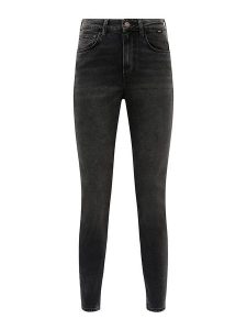 MAVI Dżinsy "Star" - Skinny fit - w kolorze antracytowym rozmiar: W32/L27. Czarne jeansy Mavi, bez wzorów, z podwyższonym stanem. Za 114,95 zł.