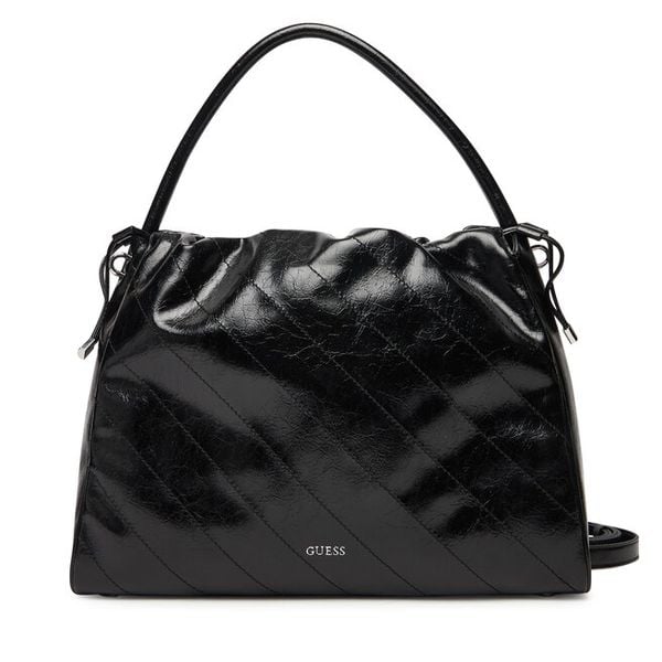 Torebka Guess. Czarne torebki klasyczne Guess, z aplikacjami, bez dodatków. Za 369,99 zł.