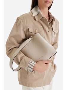 GINO ROSSI Torebka EO-LX10291 Écru. Torebki klasyczne Gino Rossi, bez wzorów, z materiału, bez dodatków. Za 279,99 zł.