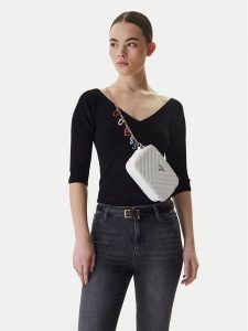 Guess Torebka J4GZ23 WFZL0 Biały. Białe torebki klasyczne Guess, z aplikacjami, ze skóry, bez dodatków. Za 269,99 zł.