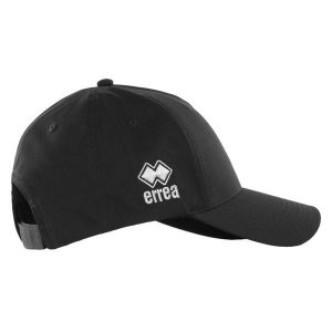 Czapka Errea Eddie. Czarne czapki ERREA, bez wzorów, z włókna, sportowe. Za 123,50 zł.