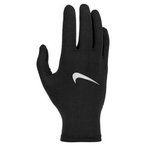 NIKE Rękawiczki do biegania Pacer Liner RG black/silver-L/XL. Czarne rękawiczki Nike, bez wzorów. Za 67,09 zł.