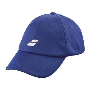 Czapka z daszkiem do tenisa Babolat Pure Logo Cap Adult. Niebieskie czapki BABOLAT, bez wzorów, sportowe. Za 82,99 zł.