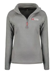 Canadian Peak Bluza polarowa "Tugeak" w kolorze szarym rozmiar: L. Szare bluzy Canadian Peak, l, bez wzorów, z polaru, bez kaptura. Za 65,99 zł.