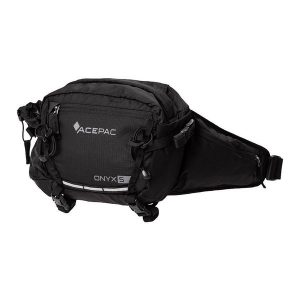 Torebka biodrowa nerka Acepac Onyx 5 MKIII. Czarne nerki i saszetki ACEPAC, bez wzorów. Za 247,99 zł.
