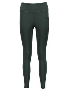 Adidas Legginsy sportowe "Yoga" w kolorze zielonym rozmiar: XS. Zielone legginsy ADIDAS, xs, bez wzorów, z materiału, outdoorowe. Za 87,81 zł.