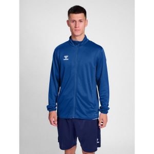 Bluza hmlESSENTIAL TRACK JACKET. Niebieskie bluzy Hummel, m, bez wzorów, bez kaptura. Za 169,00 zł.