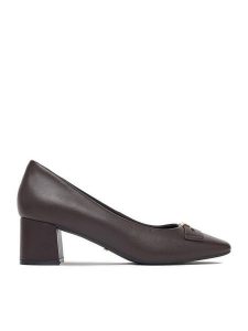 MEXX Czółenka EO-R26SS15331-01 Brązowy. Brązowe czółenka Mexx, bez wzorów, ze skóry, bez obcasa, bez zapięcia. Za 369,99 zł.