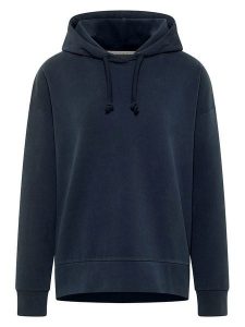 ELBSAND Bluza "Mette" w kolorze granatowym rozmiar: S. Niebieskie bluzy ELBSAND, s, bez wzorów, z kapturem. Za 171,68 zł.