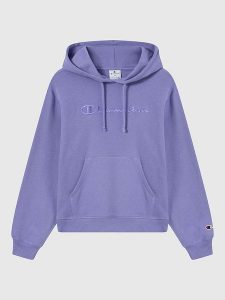 Champion Bluza w kolorze fioletowym rozmiar: S. Różowe bluzy Champion, s, bez wzorów, z bawełny, z kapturem. Za 158,47 zł.