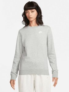 Nike Sportswear Bluza w kolorze szarym rozmiar: L. Szare bluzy Nike Sportswear, l, bez wzorów, bez kaptura. Za 184,02 zł.