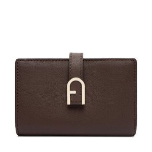 Portfel Furla. Brązowe portfele Furla, bez wzorów. Za 479,99 zł.