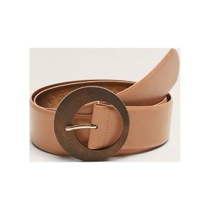Mango - Pasek Wood. Paski marki Mango. Za 69,90 zł.