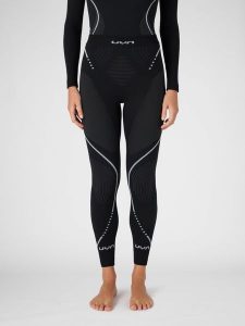 Legginsy termoaktywne damskie UYN Evolutyon. Czarne legginsy UYN, bez wzorów, z nylonu. Za 309,00 zł.