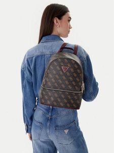 Guess Plecak TWLQ96 76032 Brązowy. Brązowe plecaki Guess. Za 579,99 zł.