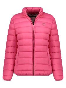 Geographical Norway Kurtka pikowana "Atikotal" w kolorze różowym rozmiar: L. Różowe kurtki Geographical Norway, l, bez wzorów, bez kaptura. Za 121,95 zł.