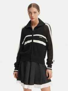 Guess Kardigan V6GR08 Z0729 Czarny Regular Fit. Czarne kardigany Guess, z wiskozy. Za 524,99 zł.