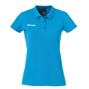 Damska koszulka polo Kempa Basics. Niebieskie bluzki Kempa, s, bez wzorów, bez kołnierzyka, bez ramiączek. Za 163,50 zł.