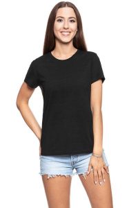 MUSTANG T SHIRT DAMSKI Alina C Scar 1010077 4142. Czarne t-shirty Mustang, s, bez wzorów, bez kołnierzyka, bez ramiączek. W wyprzedaży za 39,99 zł.