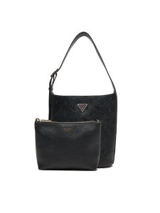 Guess Torebka Cresidia II HWPD98 88040 Czarny. Czarne torebki klasyczne Guess, z aplikacjami, ze skóry, bez dodatków. Za 539,99 zł.