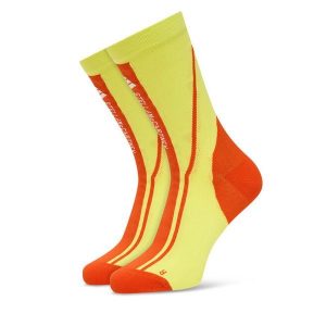 Skarpety długie adidas by Stella McCartney. Zielone skarpetki adidas by Stella McCartney, bez wzorów. Za 69,99 zł.