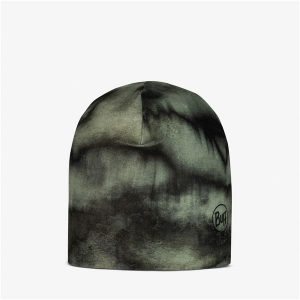Czapka BUFF THERMONET® BEANIE FUST CAMOUFL AGE. Czarne czapki Buff, bez wzorów, sportowe. W wyprzedaży za 71,94 zł.