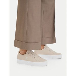 Tenisówki Beverly Hills Polo Club. Brązowe trampki Beverly Hills Polo Club, bez wzorów, bez zapięcia. Za 179,99 zł.