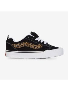 Vans Skórzane sneakersy "Knu Skool" w kolorze czarnym rozmiar: 36. Czarne trampki Vans, bez wzorów, bez zapięcia. Za 162,87 zł.
