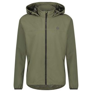 GO Rain Jacket Essential Green. Zielone kombinezony AGU, xl, bez wzorów, z materiału, sportowe, bez kołnierzyka, bez ramiączek. Za 399,50 zł.