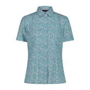 Koszula damska bez rękawów CMP. Niebieskie koszule CMP, bez wzorów, bez kołnierzyka, bez ramiączek. Za 187,00 zł.