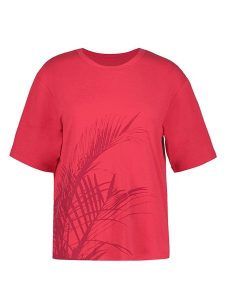 Icepeak Koszulka "Malibu" w kolorze czerwonym rozmiar: L. Czerwone bluzki Icepeak, l, bez wzorów, bez kołnierzyka, bez ramiączek. Za 79,03 zł.