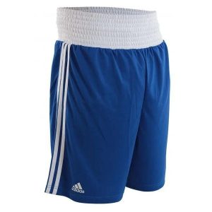 Szorty adidas Aiba. Niebieskie szorty ADIDAS, bez wzorów, sportowe. Za 149,50 zł.