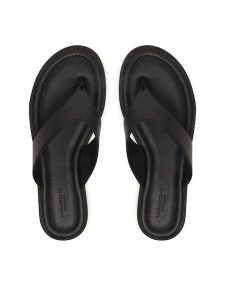 Vagabond Shoemakers Japonki Zaida 6109-101-20 Czarny. Czarne klapki Vagabond Shoemakers, bez wzorów, ze skóry, bez obcasa. Za 389,99 zł.