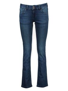 Pepe Jeans Dżinsy - Slim fit - w kolorze granatowym rozmiar: W28/L32. Niebieskie jeansy Pepe Jeans, z aplikacjami, z jeansu. Za 152,62 zł.