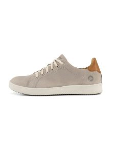 TRAVELIN' Skórzane sneakersy "Metz" w kolorze szarym rozmiar: 42. Szare trampki Travelin', bez wzorów, z nubiku, bez zapięcia. Za 320,63 zł.