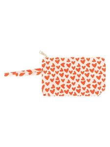 Zwillingsherz Kopertówka w kolorze beżowym - 27 x 16 cm rozmiar: onesize. Brązowe torebki wieczorowe Zwillingsherz, bez wzorów, z materiału, bez dodatków. Za 43,99 zł.