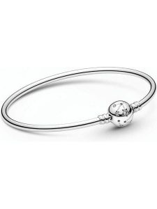 Pandora Srebrna bransoletka z cyrkoniami rozmiar: onesize. Szare bransoletki Pandora, z cyrkonią, srebrne. Za 224,95 zł.