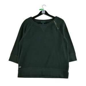 Second life - Damski czarny sweter - Stan bardzo dobry. Czarne golfy Ralph Lauren, bez wzorów. Za 101,48 zł.