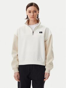 Vans Bluza VN000H2AD0D1 Beżowy Relaxed Fit. Brązowe bluzy Vans, s, bez wzorów, z syntetyku, bez kaptura. Za 209,99 zł.