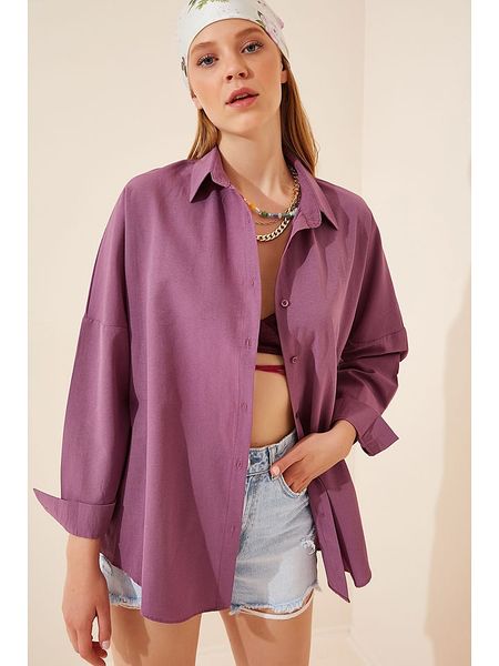 Happiness Istanbul Bluzka w kolorze jagodowym rozmiar: 38. Czerwone bluzki Happiness Istanbul, bez wzorów, bez kołnierzyka, bez ramiączek. Za 48,05 zł.