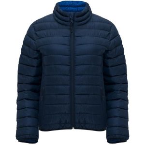 Womens/Ladies Finland Slim Padded Jacket. Niebieskie kurtki ROLY, bez wzorów, z puchu, bez kaptura. Za 144,99 zł.