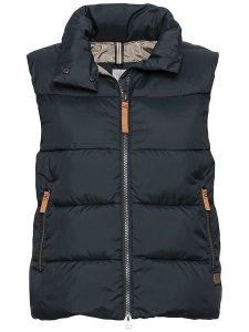 Camel Active Kamizelka pikowana w kolorze czarnym rozmiar: 38. Czarne kamizelki Camel Active, bez wzorów, bez kołnierzyka, bez ramiączek, bez kaptura. Za 233,33 zł.
