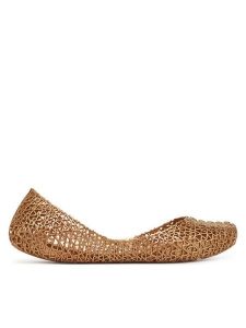 Melissa Baleriny Melissa Campana Papel Ad M 33693 Złoty. Żółte balerinki Melissa, bez wzorów, z tworzywa sztucznego, bez obcasa, bez zapięcia. Za 199,99 zł.